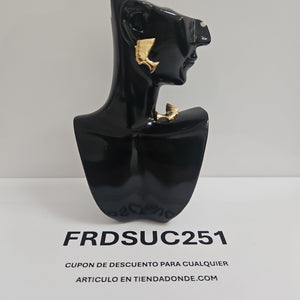 BROQUELES PAR ORO 14 K 1,00 GRMS (SEMINUEVO)