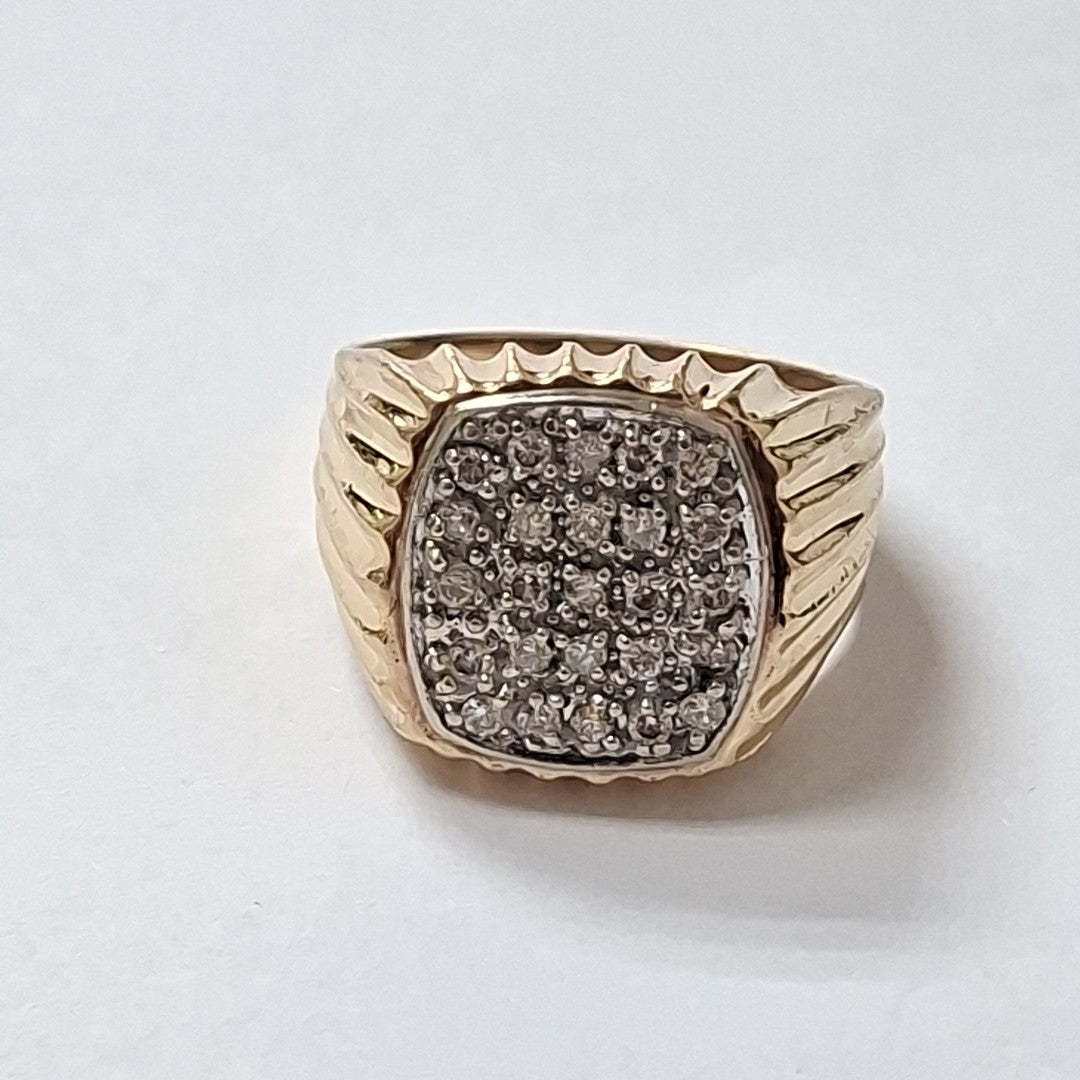 ANILLO ORO 14 K 10,20 GRMS (SEMINUEVO)