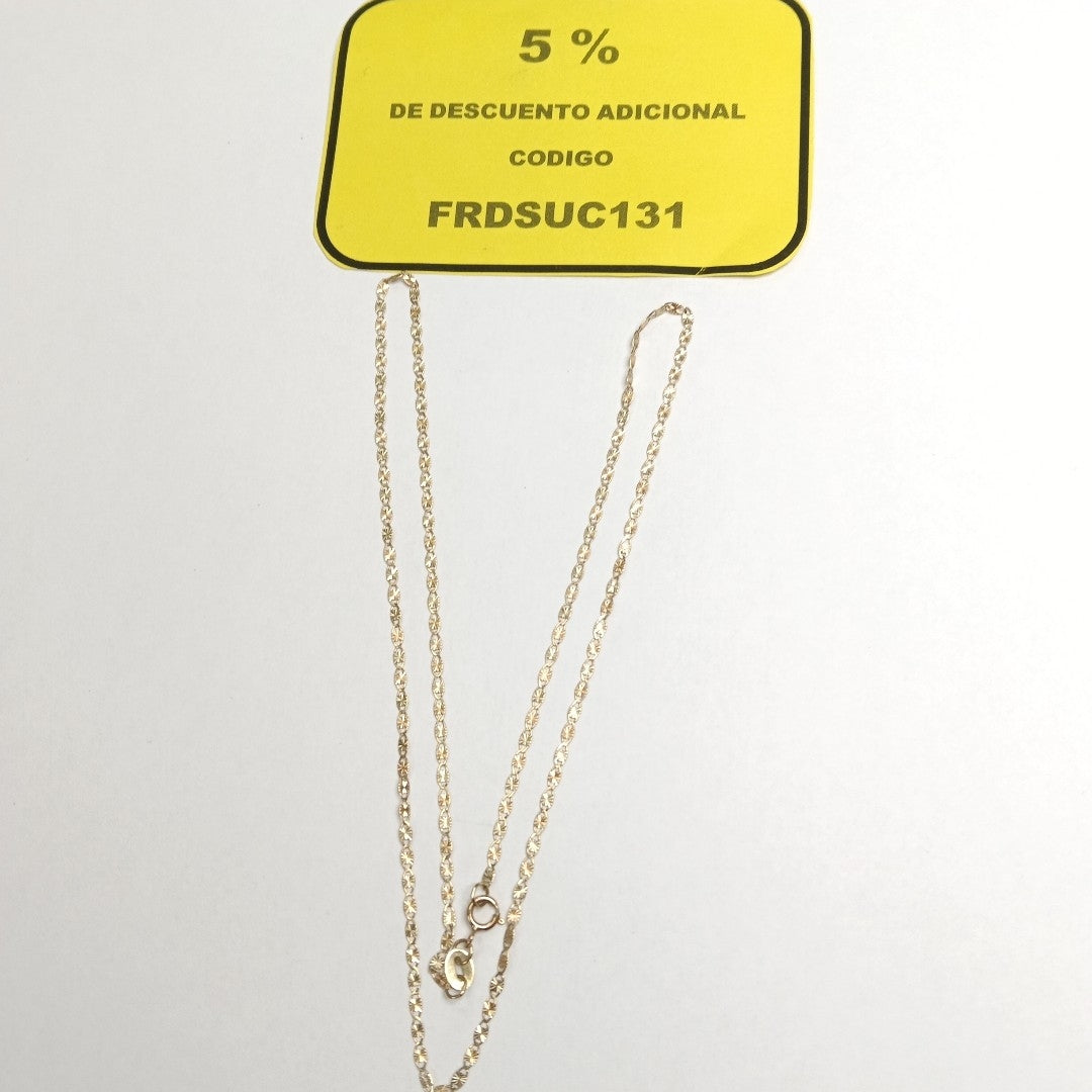 CADENA ORO 10 K 1.6 GRMS (SEMINUEVO)