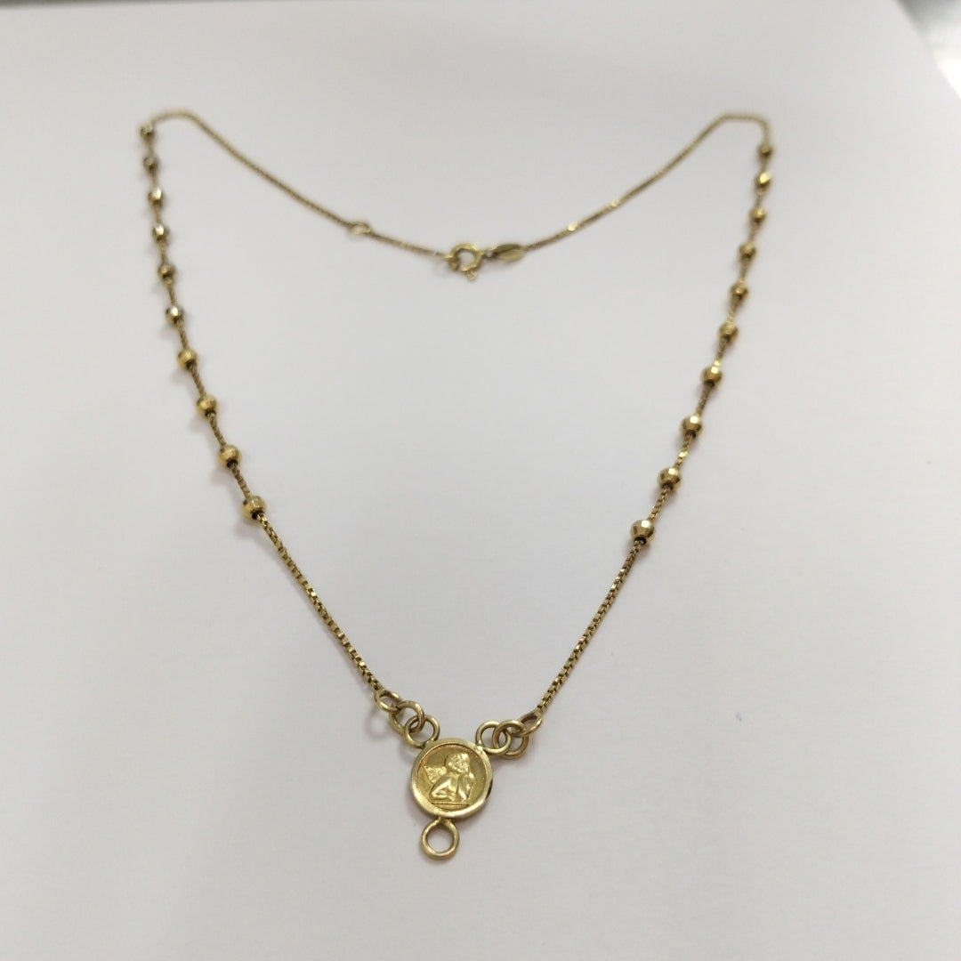 GARGANTILLA ORO 14 K 4,10 GRMS (SEMINUEVO)