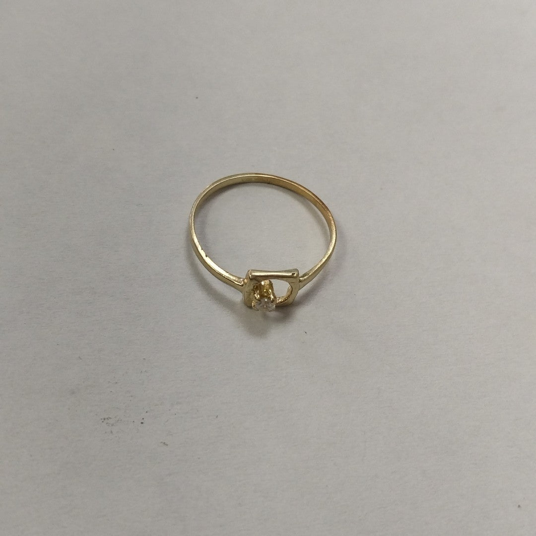 ANILLITO,ANILLO ORO 10 K 0,80 GRMS (SEMINUEVO)