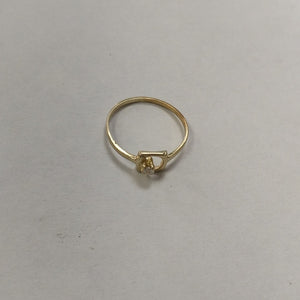 ANILLITO,ANILLO ORO 10 K 0,80 GRMS (SEMINUEVO)