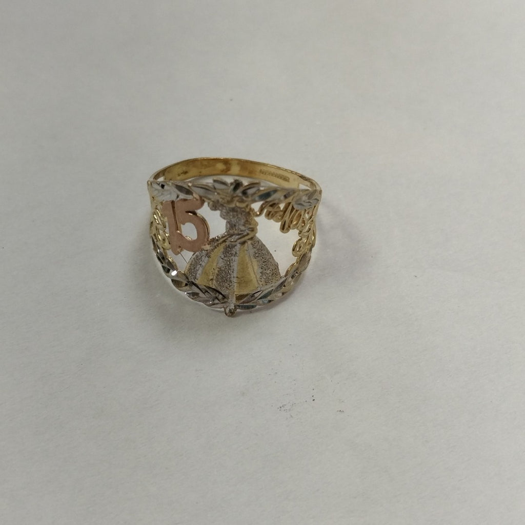 ANILLO ORO 10 K 2.2 GRMS (SEMINUEVO)