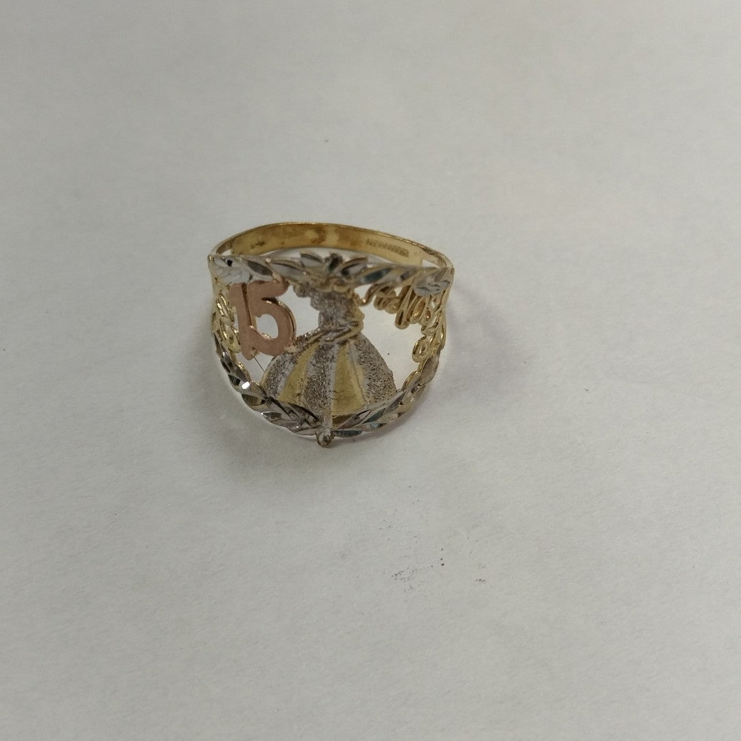 ANILLO ORO 10 K 2.2 GRMS (SEMINUEVO)