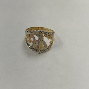 ANILLO ORO 10 K 2.2 GRMS (SEMINUEVO)