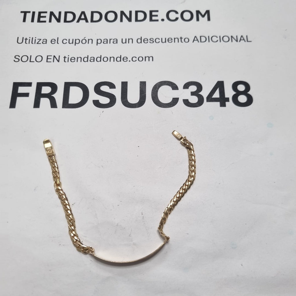 ESCLAVA ORO 10 K 5.6 GRMS (SEMINUEVO)
