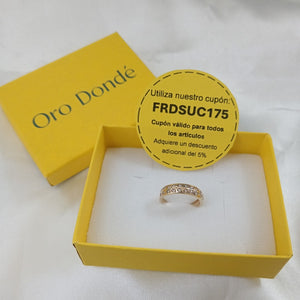 ANILLOS DAMA ORO 14K 2 (NUEVO)