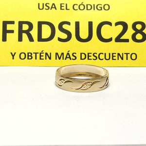 ARGOLLA ORO 10 K 2.3 GRMS (SEMINUEVO)