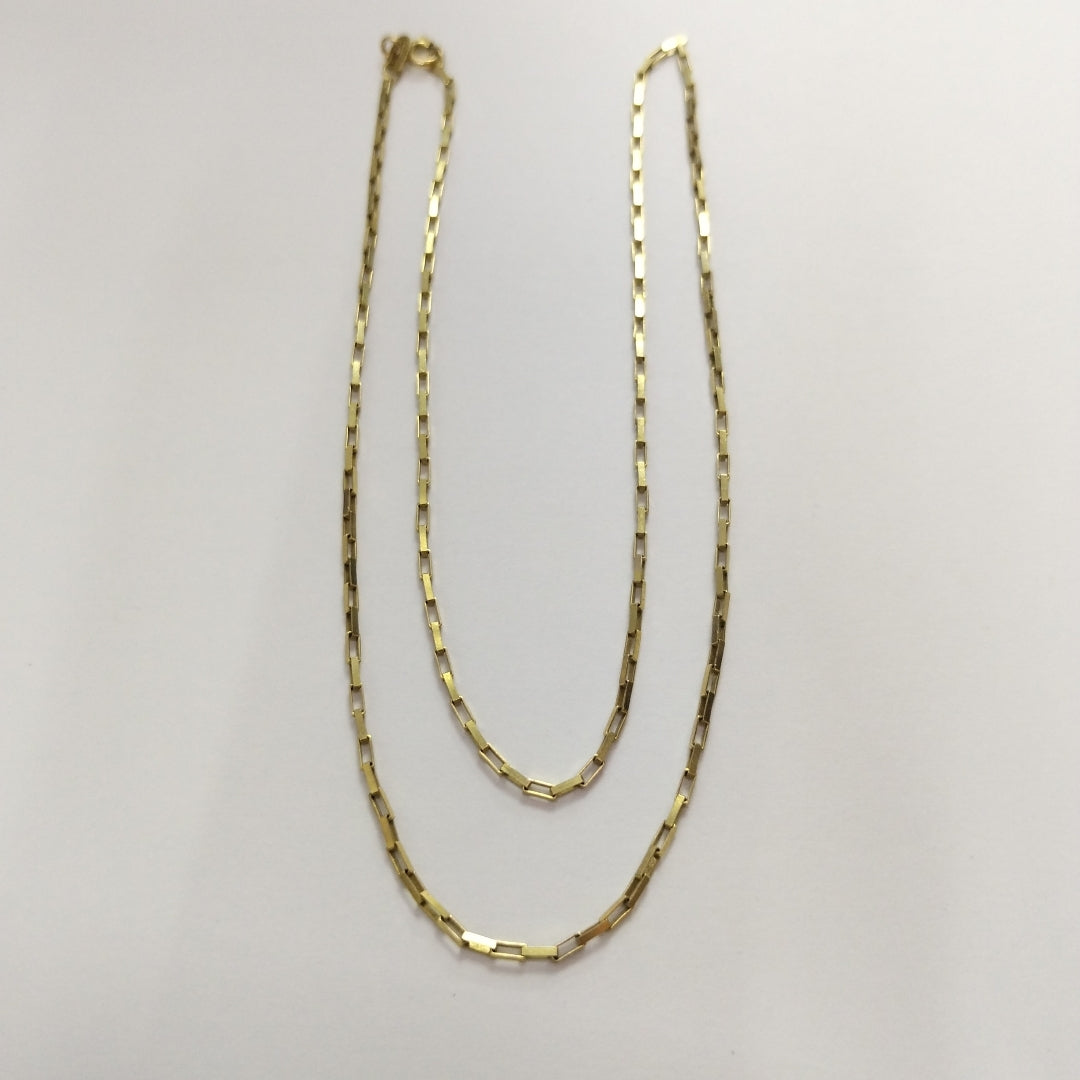 CADENA ORO 14 K 2,80 GRMS (SEMINUEVO)