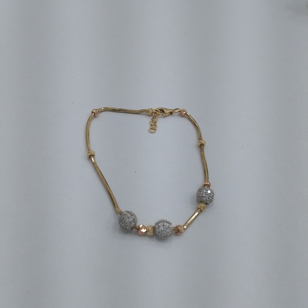 PULSERA ORO 14 K 3.9 GRMS (SEMINUEVO)