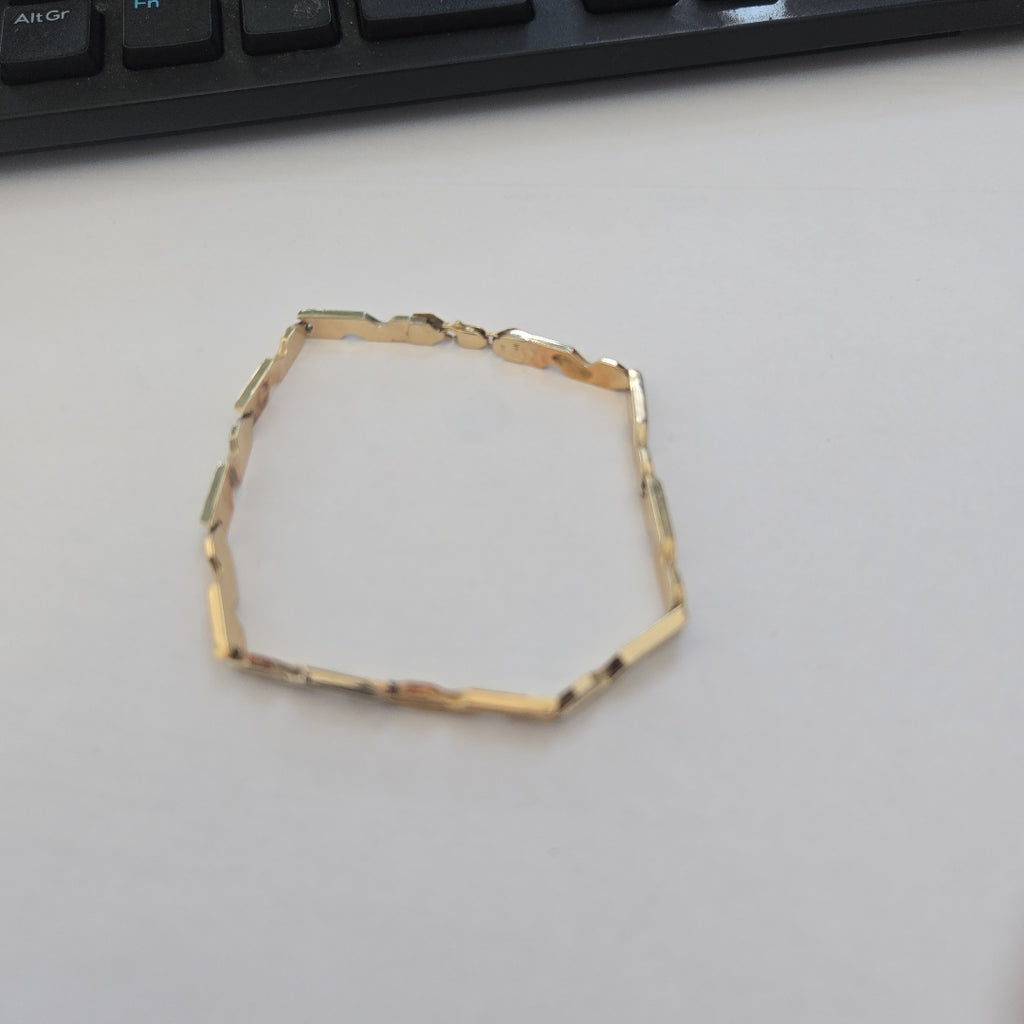 PULSERA ORO COMBINADO 14 K 3,90 GRMS (SEMINUEVO)