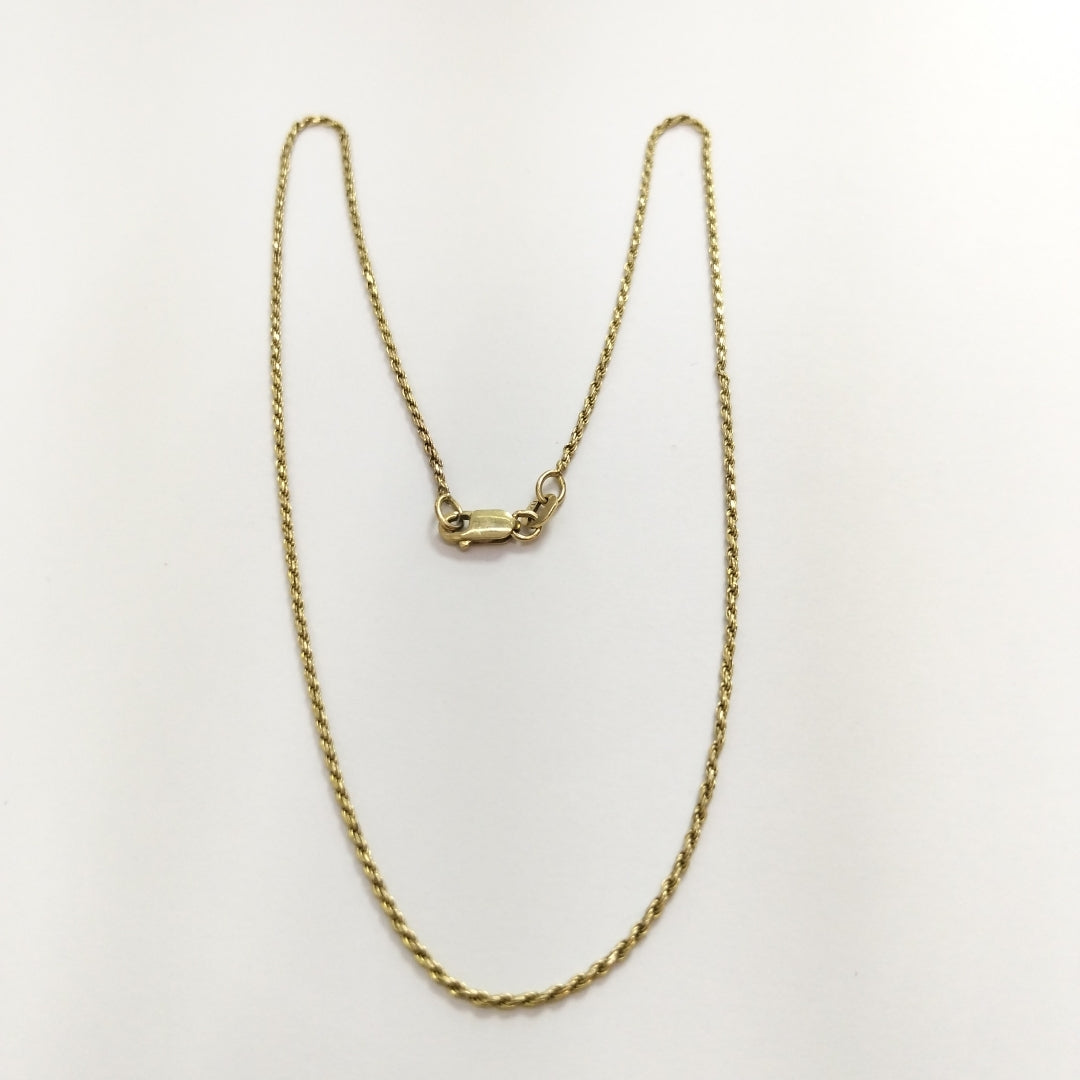 CADENA ORO 14 K 2,60 GRMS (SEMINUEVO)