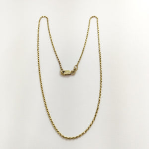 CADENA ORO 14 K 2,60 GRMS (SEMINUEVO)