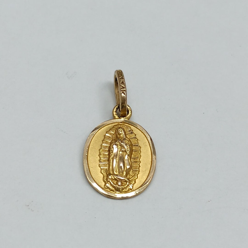 MEDALLA RELIGIOSA ORO 14 K 1,00 GRMS (SEMINUEVO)