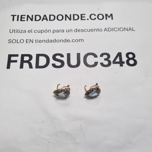 ARETES PAR ORO 10 K 3.6 GRMS (SEMINUEVO)