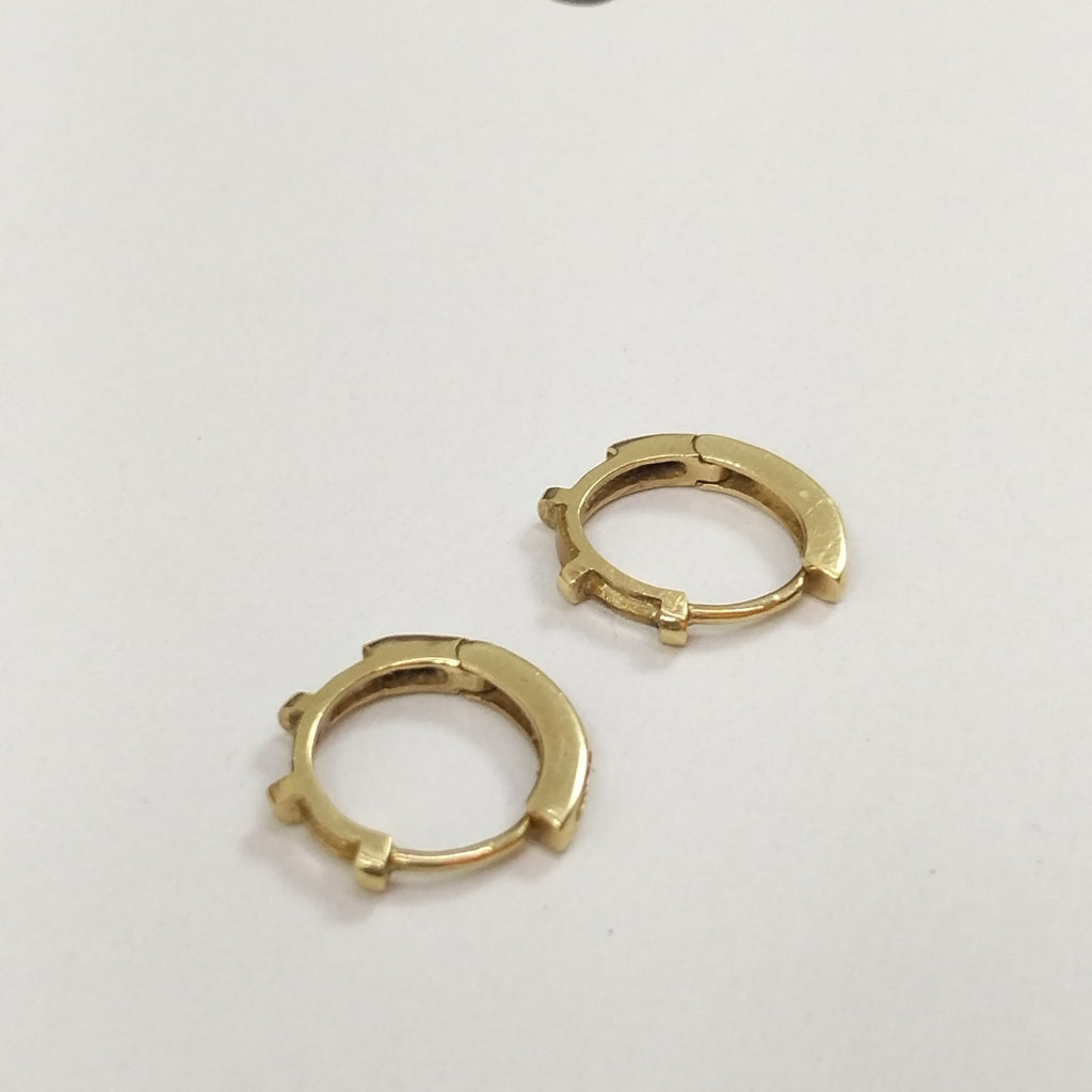 ARRACADAS PAR ORO 14 K 1,50 GRMS (SEMINUEVO)