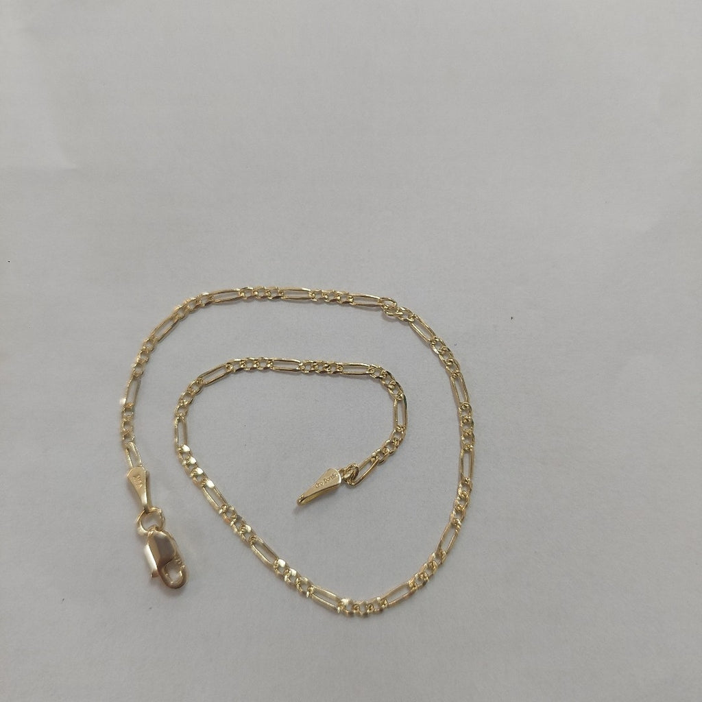 PULSERA 3X1 ORO 14K 21 CM 1.7 GR (NUEVO)