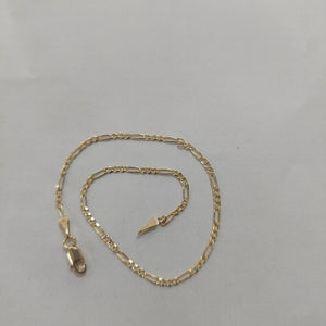 PULSERA 3X1 ORO 14K 21 CM 1.7 GR (NUEVO)
