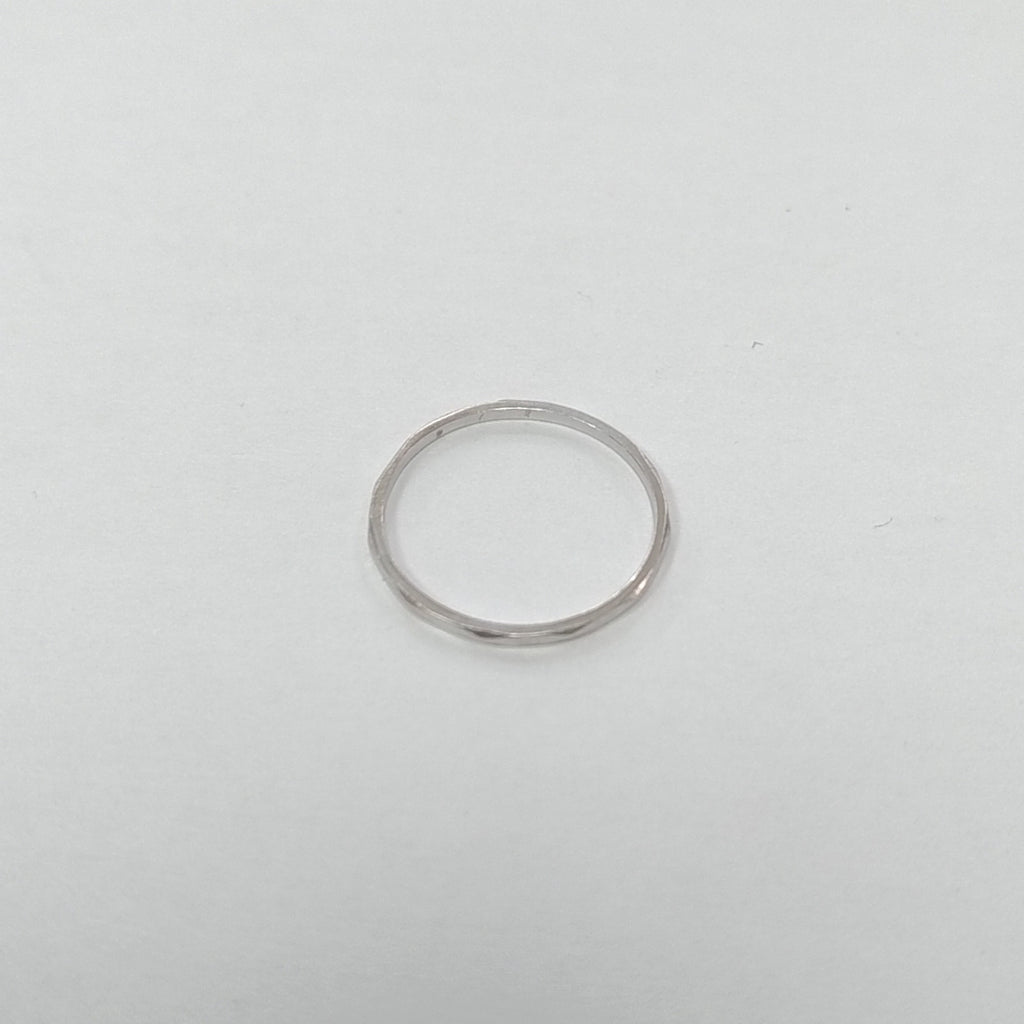 ARGOLLA ORO BLANCO 14 K 0.7 GRMS (SEMINUEVO)