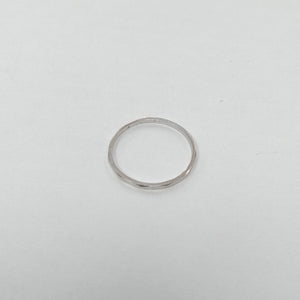 ARGOLLA ORO BLANCO 14 K 0.7 GRMS (SEMINUEVO)