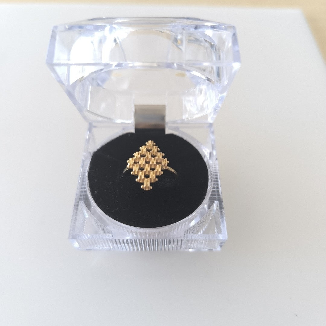 ANILLO ORO 18 K 3.4 GRMS (SEMINUEVO)