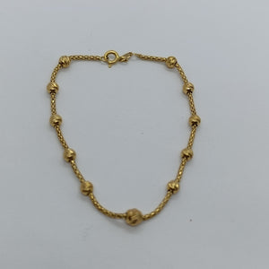 PULSERA ORO 14 K 2.6 GRMS (SEMINUEVO)