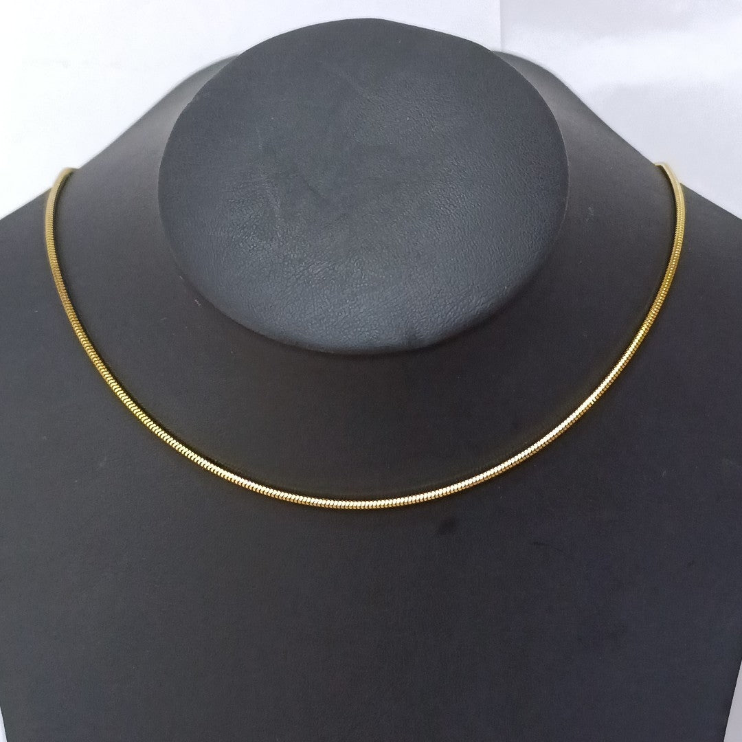 GARGANTILLA ORO 18 K 8.7 GRMS (SEMINUEVO)