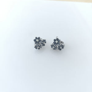 ARETES PAR ORO BLANCO 18 K 9,80 GRMS (SEMINUEVO)