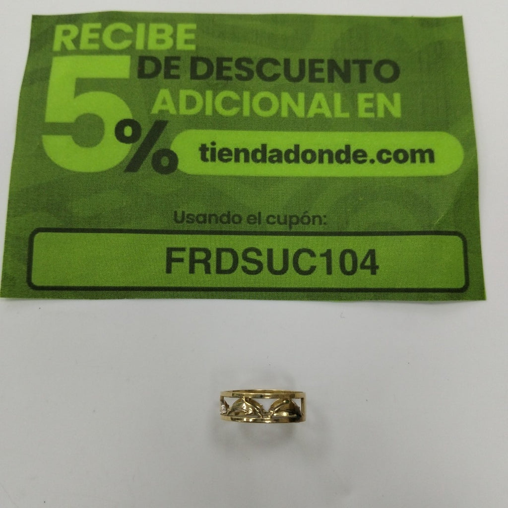 ARGOLLA ORO 10 K 1.8 GRMS (SEMINUEVO)