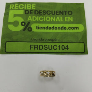 ARGOLLA ORO 10 K 1.8 GRMS (SEMINUEVO)