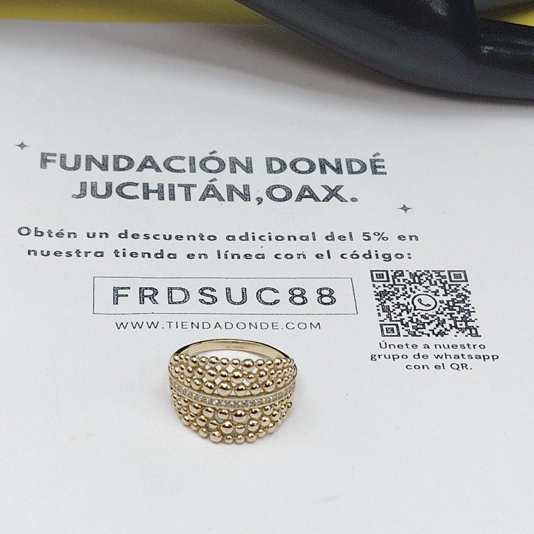 ANILLOS DAMA ORO 14K 4 (NUEVO)
