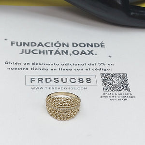ANILLOS DAMA ORO 14K 4 (NUEVO)
