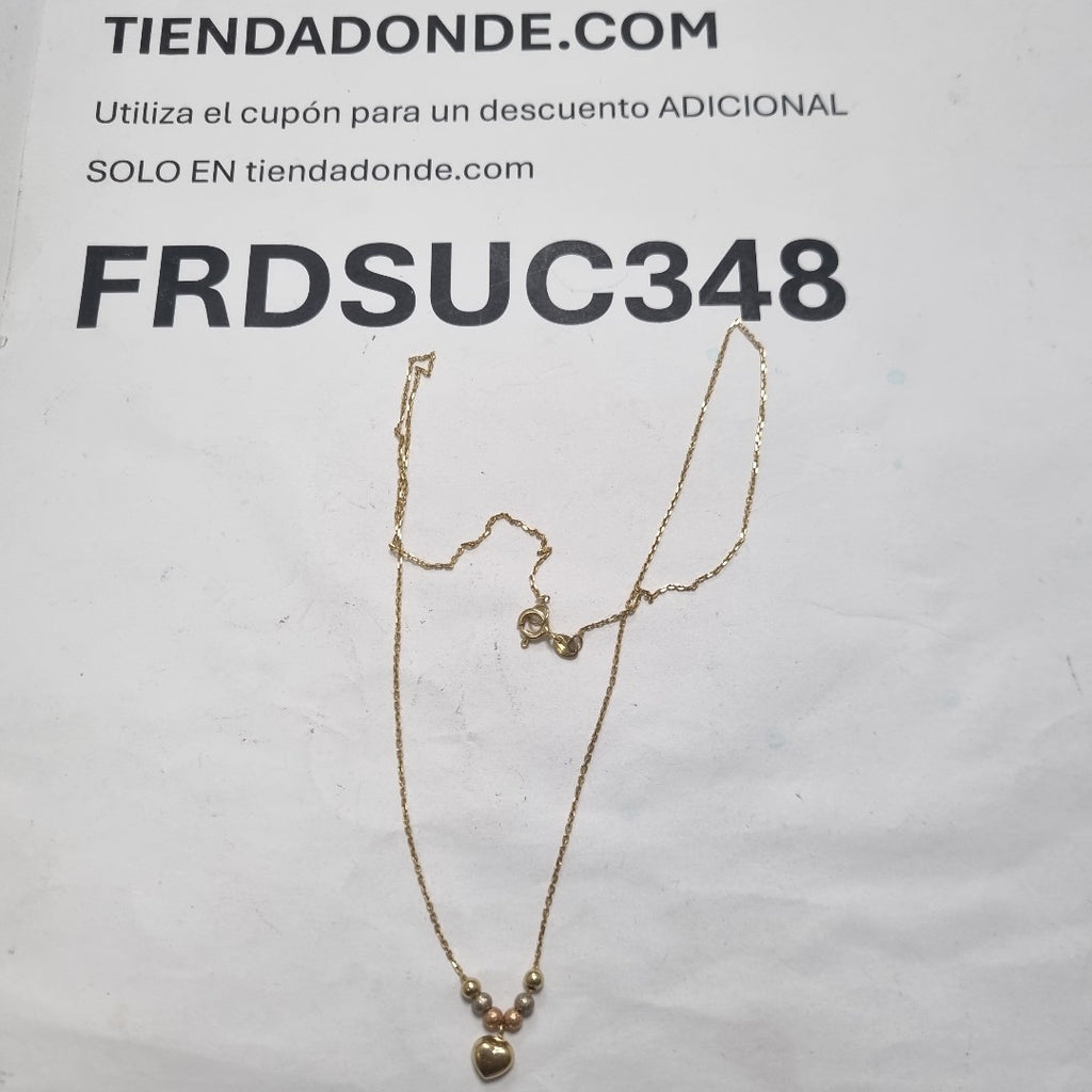 GARGANTILLA ORO 14 K 1.9 GRMS (SEMINUEVO)