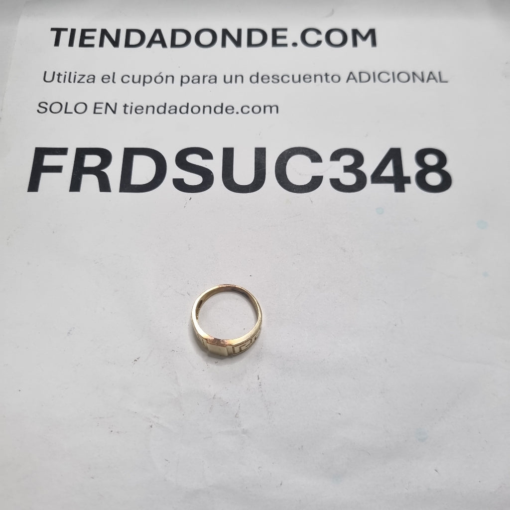 ANILLO ORO 14 K 3,60 GRMS (SEMINUEVO)