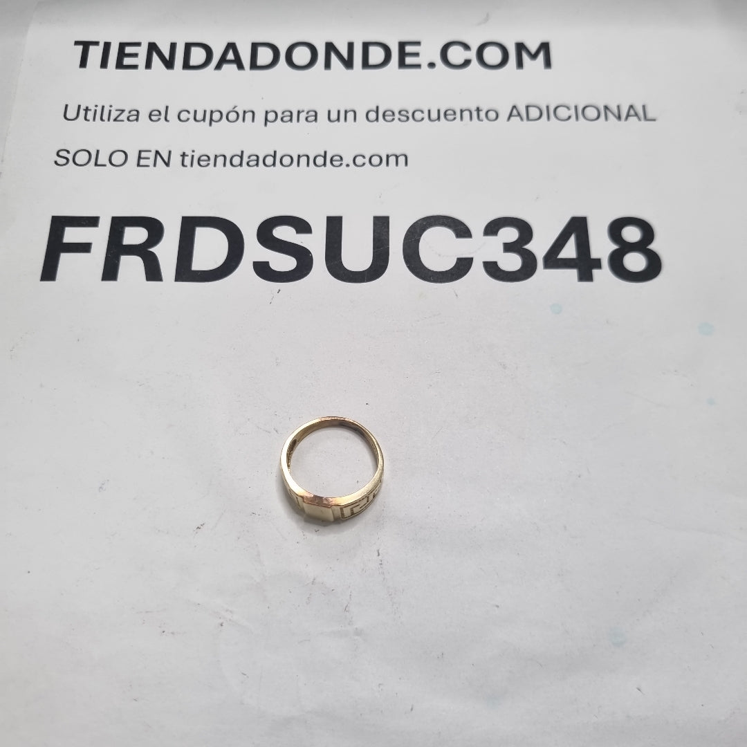 ANILLO ORO 14 K 3,60 GRMS (SEMINUEVO)
