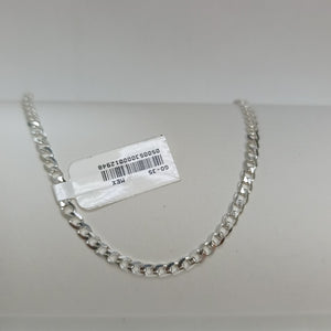 PULSERA BARBADA PLATA .925 21 CM 4.2 GR (NUEVO)