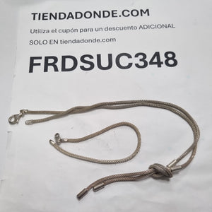 GARGANTILLA,PULSERA PLATA 17,00 GRMS (SEMINUEVO)