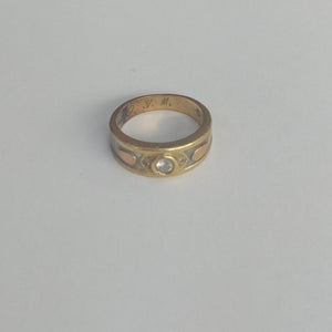 ANILLO ORO 14 K 4.6 GRMS (SEMINUEVO)