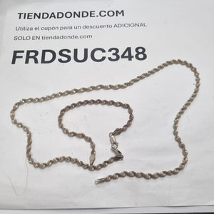 GARGANTILLA,PULSERA PLATA 18,90 GRMS (SEMINUEVO)