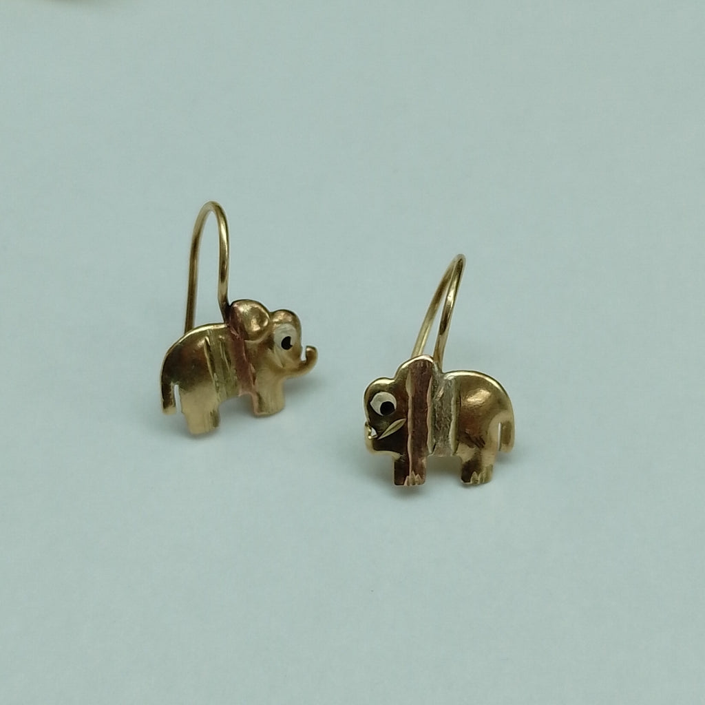 ARETES PAR ORO 10 K 1.3 GRMS (SEMINUEVO)