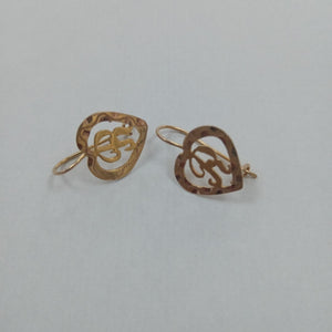 ARETES PAR ORO 10 K 1,60 GRMS (SEMINUEVO)