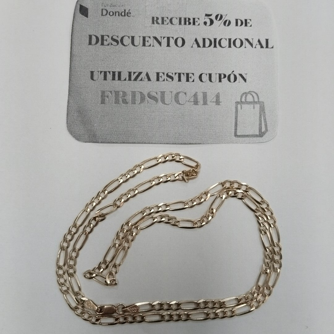CADENA ORO 14 K 12,50 GRMS (SEMINUEVO)