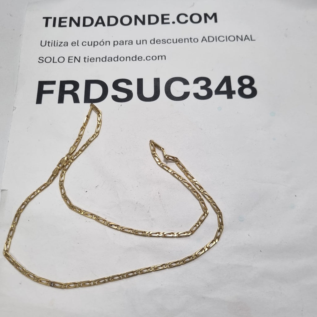 CADENA ORO 14 K 8,70 GRMS (SEMINUEVO)