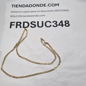 CADENA ORO 14 K 8,70 GRMS (SEMINUEVO)