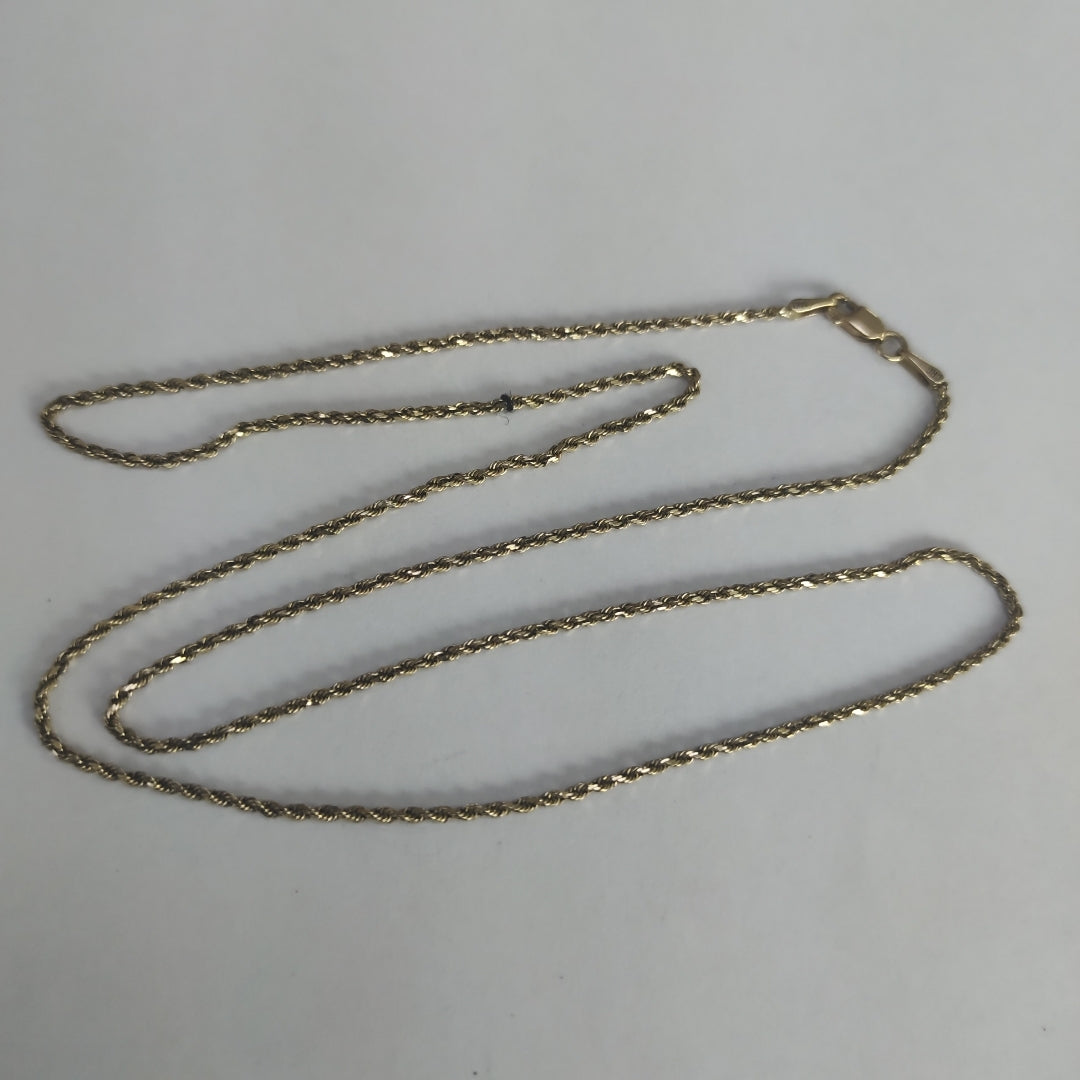 CADENA ORO 14 K 4.9 GRMS (SEMINUEVO)