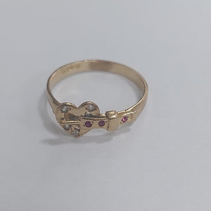 ANILLITO ORO 14 K 1.8 GRMS (SEMINUEVO)
