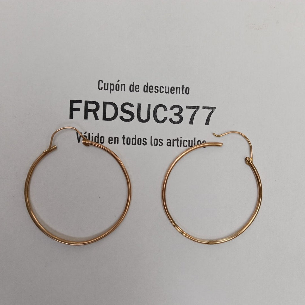 ARRACADAS PAR ORO 8 K 2.6 GRMS (SEMINUEVO)