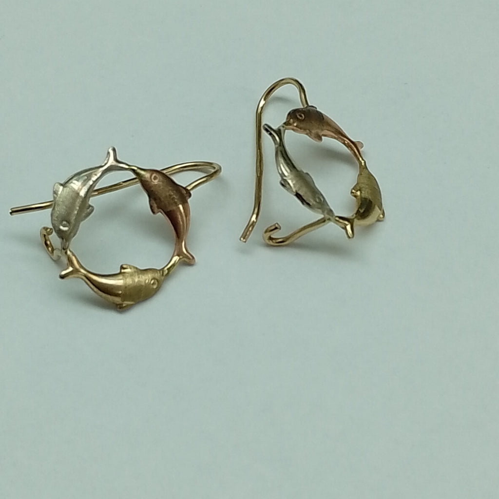 ARETES PAR ORO 10 K 2.2 GRMS (SEMINUEVO)