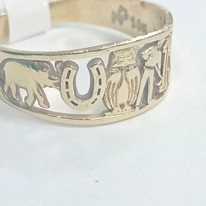 ANILLITO ORO 14 K 2 GRMS (SEMINUEVO)