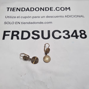 ARETES PAR ORO 10 K 2.3 GRMS (SEMINUEVO)